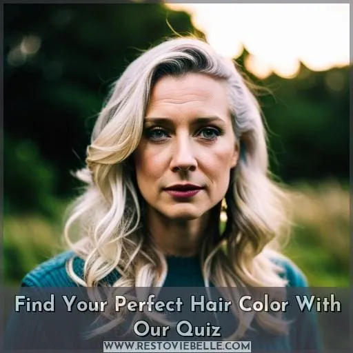 what hair colour suits me quiz