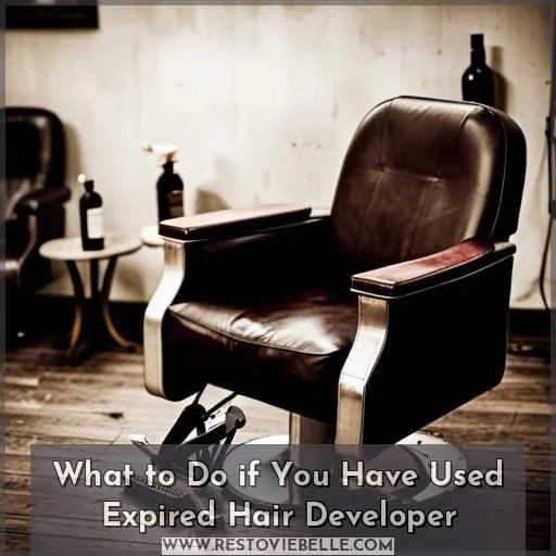 What to Do if You Have Used Expired Hair Developer