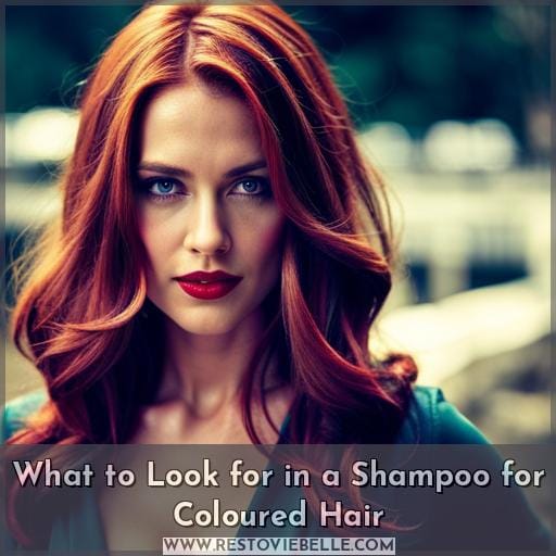 What to Look for in a Shampoo for Coloured Hair
