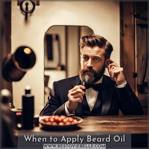 When to Apply Beard Oil