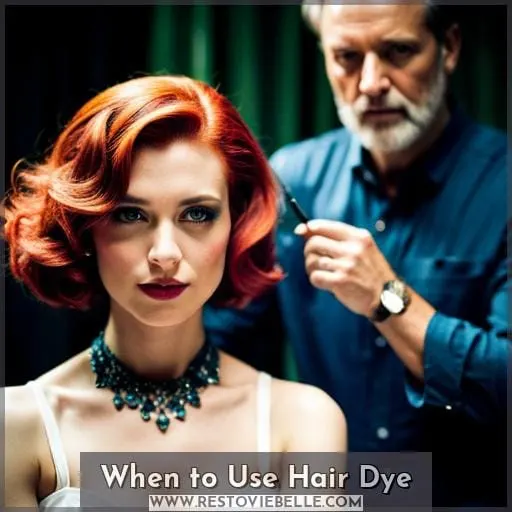 When to Use Hair Dye