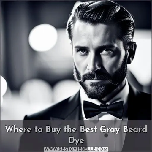 Where to Buy the Best Gray Beard Dye