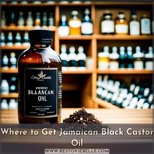 Where to Get Jamaican Black Castor Oil