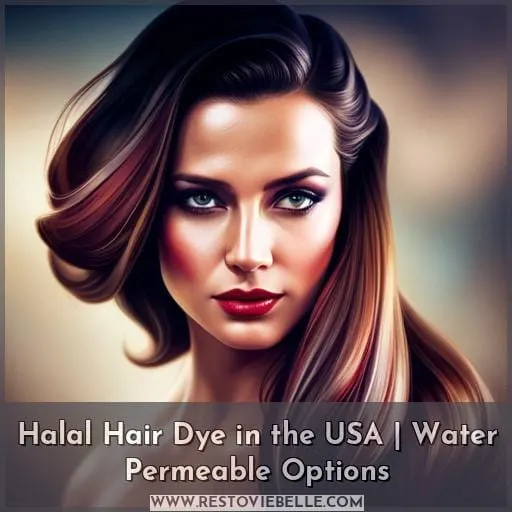 which hair dye is halal in the usa