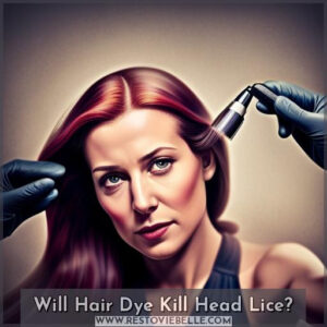 will hair dye kill head lice