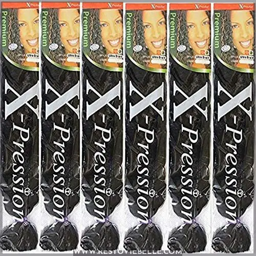 X-pression Ultra Braid 6 pack