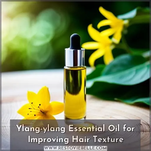 Ylang-ylang Essential Oil for Improving Hair Texture