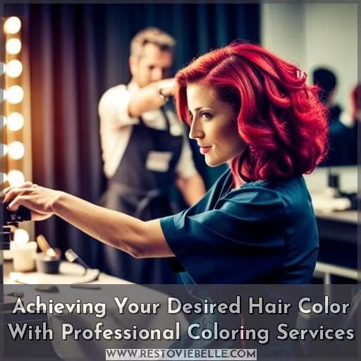 Achieving Your Desired Hair Color With Professional Coloring Services
