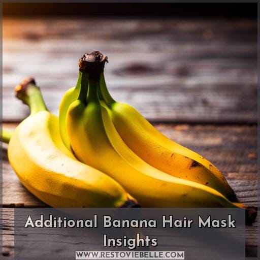 Additional Banana Hair Mask Insights