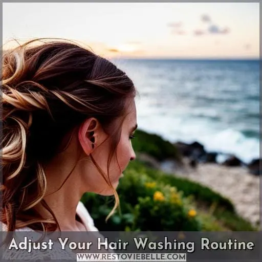 Adjust Your Hair Washing Routine