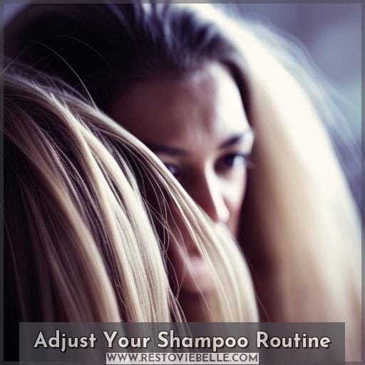 Adjust Your Shampoo Routine