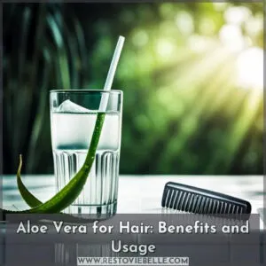 aloe vera for hair