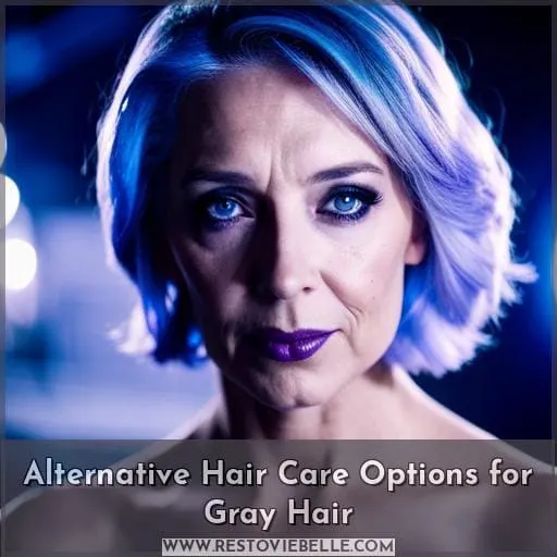 Alternative Hair Care Options for Gray Hair