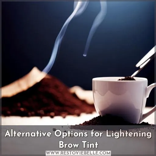 Alternative Options for Lightening Brow Tint
