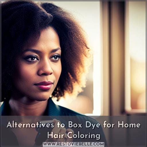 Alternatives to Box Dye for Home Hair Coloring