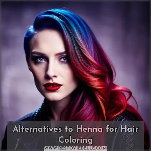 Alternatives to Henna for Hair Coloring