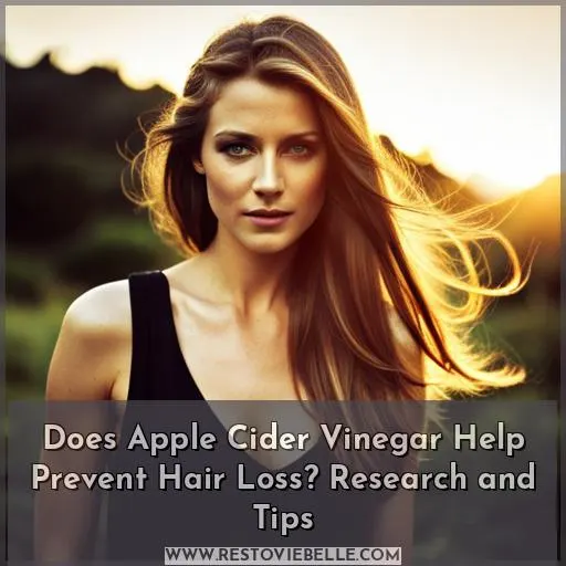 apple cider vinegar for hair loss