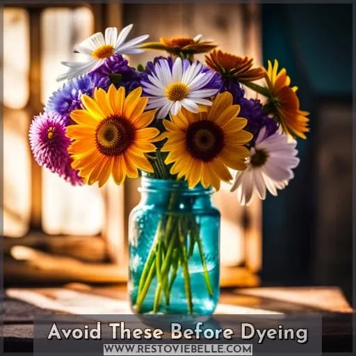 Avoid These Before Dyeing
