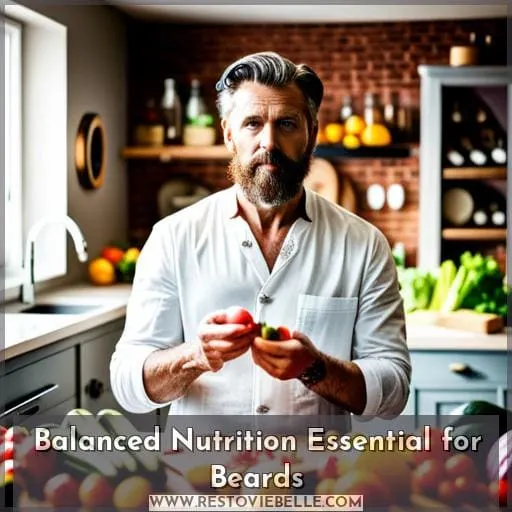 Balanced Nutrition Essential for Beards