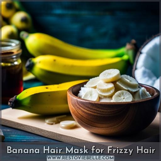 Banana Hair Mask for Frizzy Hair