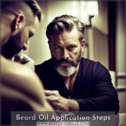 Beard Oil Application Steps Beard Oil Application Steps