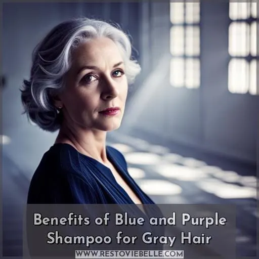 Benefits of Blue and Purple Shampoo for Gray Hair