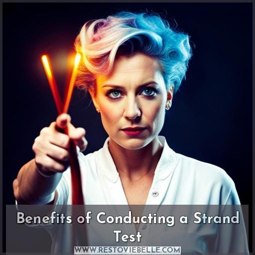 Benefits of Conducting a Strand Test Benefits of Conducting a Strand Test