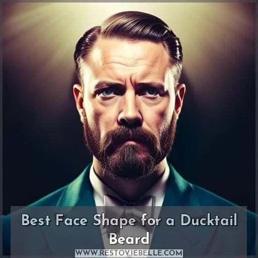 Best Face Shape for a Ducktail Beard