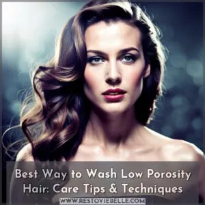 best way to wash low porosity hair