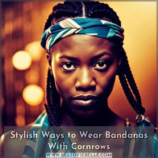 can i wear a bandana while having cornrows