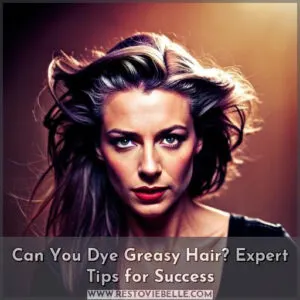 can you dye greasy hair