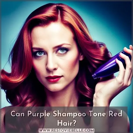 can you use purple shampoo for red hair 2022