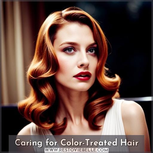 Caring for Color-Treated Hair
