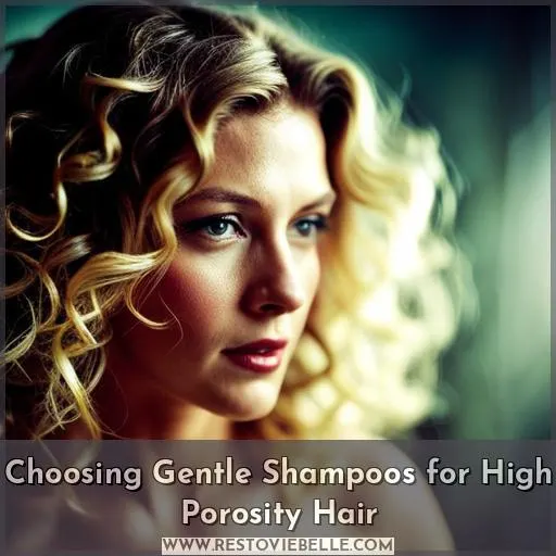 Choosing Gentle Shampoos for High Porosity Hair