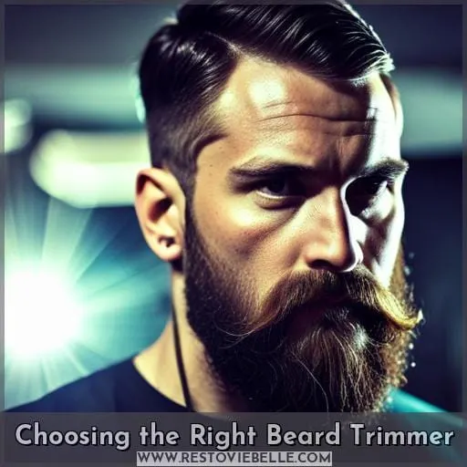 Choosing the Right Beard Trimmer