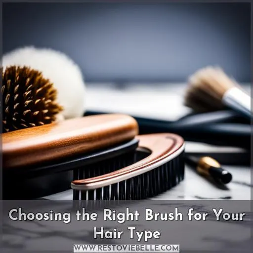Choosing the Right Brush for Your Hair Type