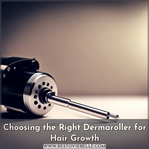 Choosing the Right Dermaroller for Hair Growth
