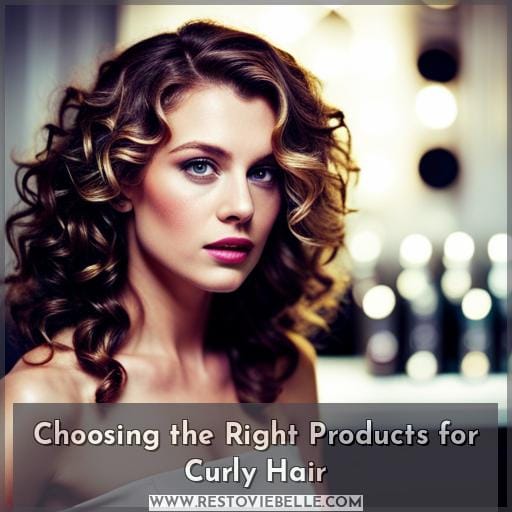 Choosing the Right Products for Curly Hair