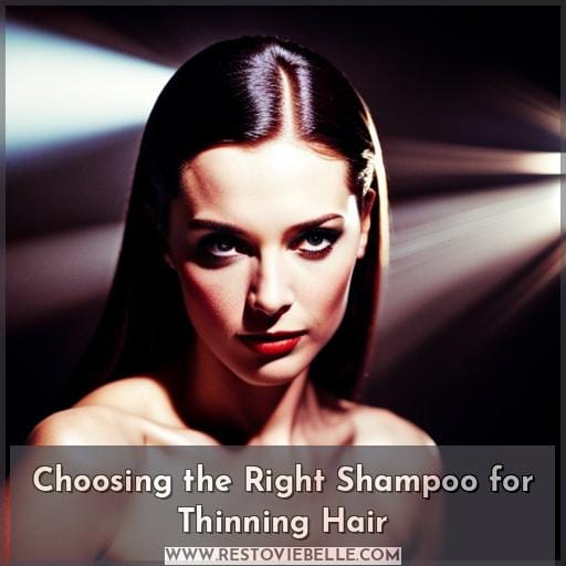 Choosing the Right Shampoo for Thinning Hair