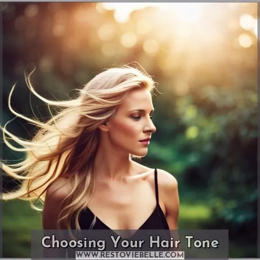 Choosing Your Hair Tone