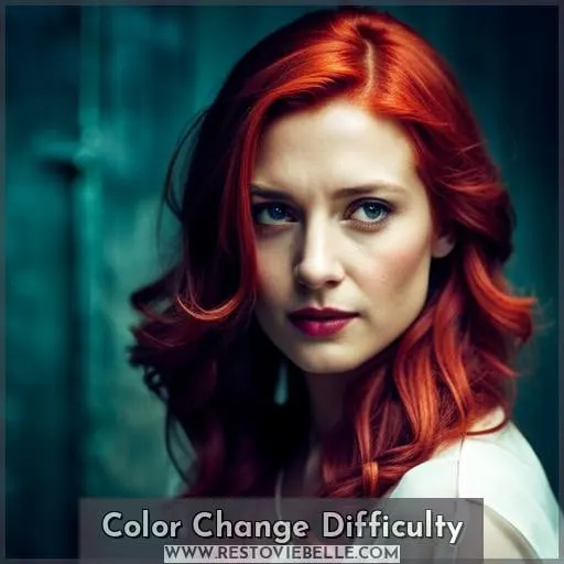 Color Change Difficulty