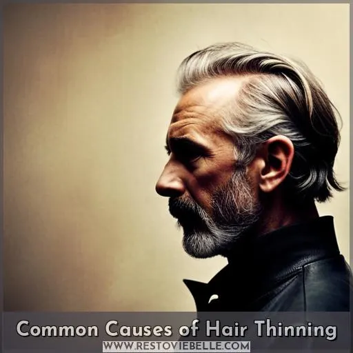 Common Causes of Hair Thinning