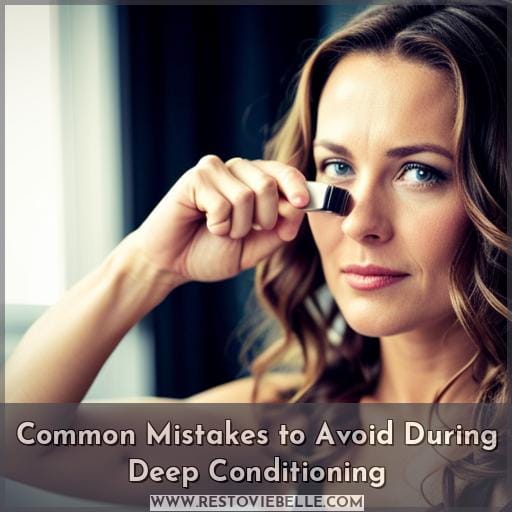 Common Mistakes to Avoid During Deep Conditioning