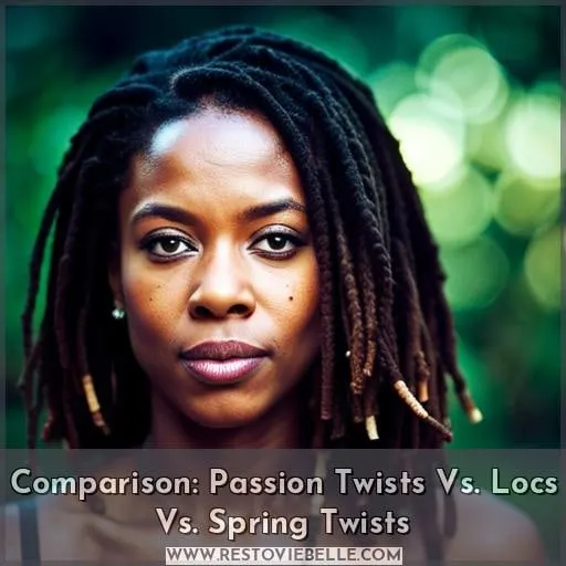 Comparison: Passion Twists Vs. Locs Vs. Spring Twists