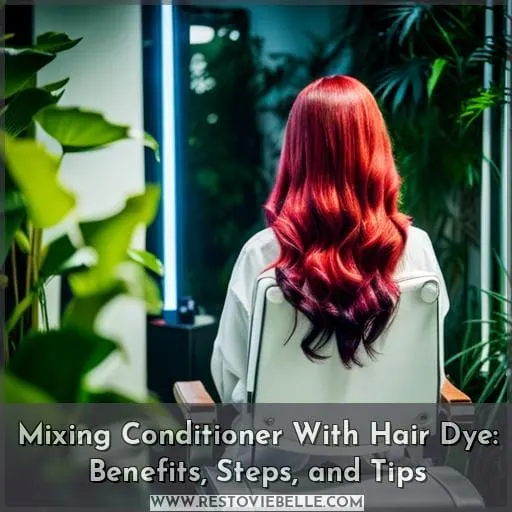 conditioners to mix with hair dye