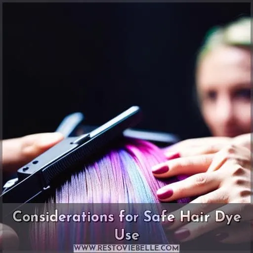 Considerations for Safe Hair Dye Use