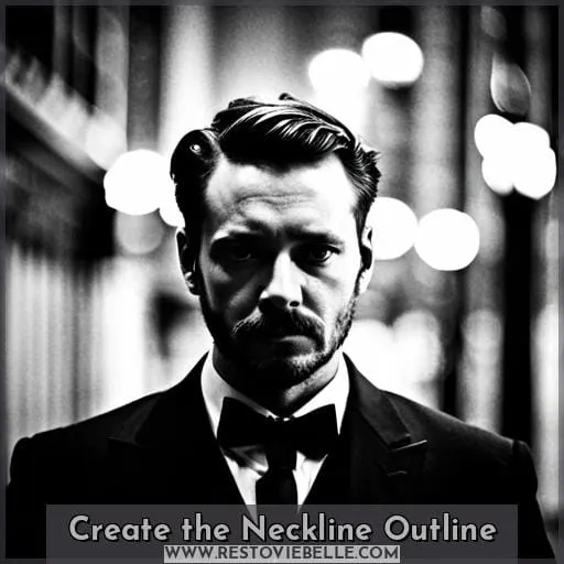 Create the Neckline Outline