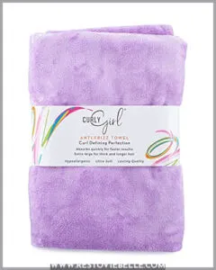 Curly Girl Microfiber Hair Towel,