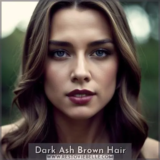 Dark Ash Brown Hair