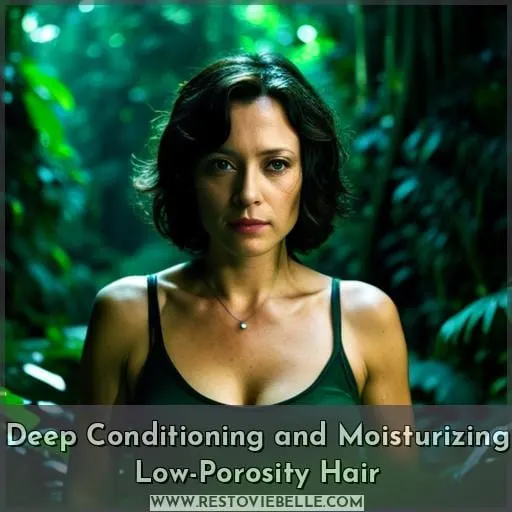 Deep Conditioning and Moisturizing Low-Porosity Hair